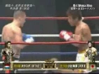 andy souwer vs  masato  K1 world max