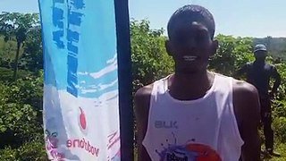 End if stage 1 Fijis very own Kennol Narayan came in second place. We caught up with Kennol at the finish line