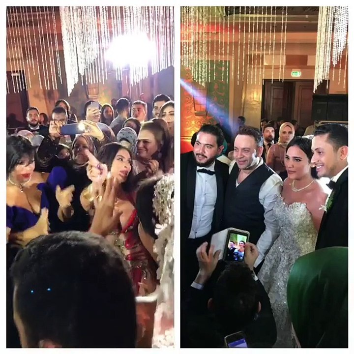 وصلة رقص فيفى ودينا فى فرح ابنة خالد عجاج