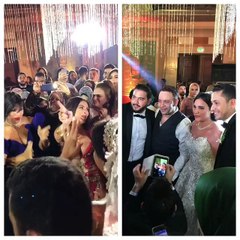 وصلة رقص فيفى ودينا فى فرح ابنة خالد عجاج