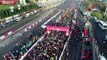 Vodafone 40. İstanbul Maratonu'nu havadan görüntülendi