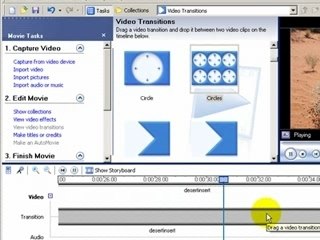 Windows Movie Maker Working In The Timeline Part 2