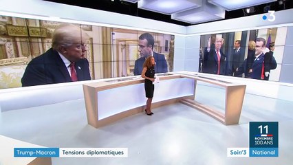 Des tensions diplomatiques entre Donald Trump et Emmanuel Macron