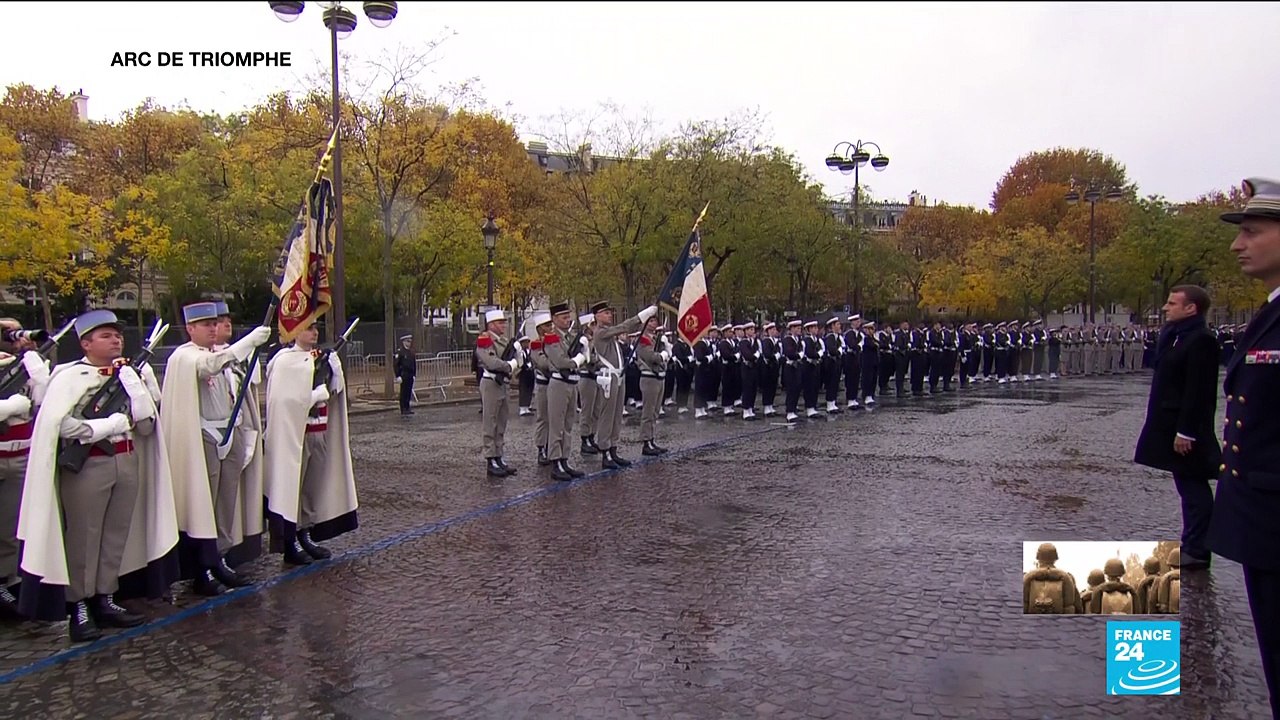 "Aux morts" : Hommage aux soldats morts pour la France - Centenaire de l'Armistice de 1918