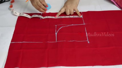 Blouse Cutting Very Clarity -- Mudhra videos Tailoring Beginners Class @ 1