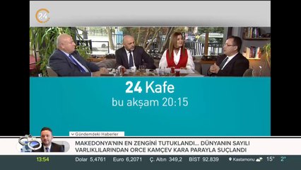 24 Kafe bu akşam 20:15'te 24 TV'de