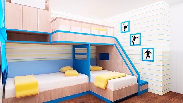 Fantasy New Styles & Kids room Bunk beds Cool design