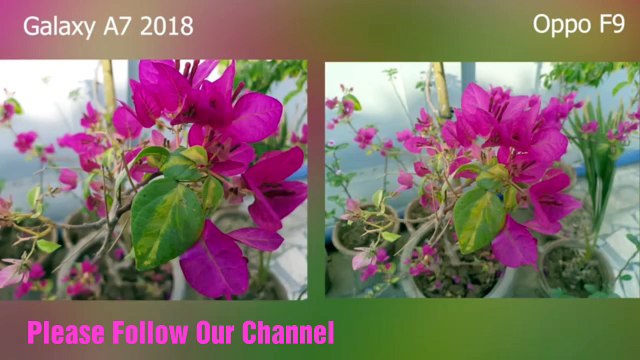 Samsung Galaxy A7 2018 VS Oppo F9 Quick Speed and Camera Comparison Test