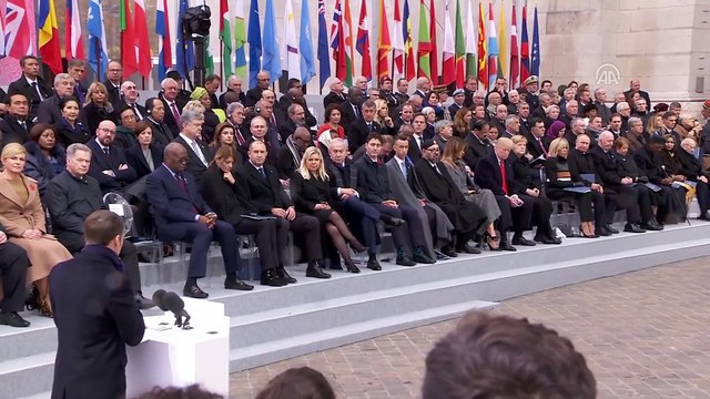Birinci Dünya Savaşı'nın sona ermesinin 100. yıl dönümü etkinliği - PARİS