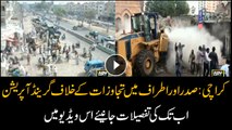 Anti-Encroachment Operation in Saddar, Complete details in this video