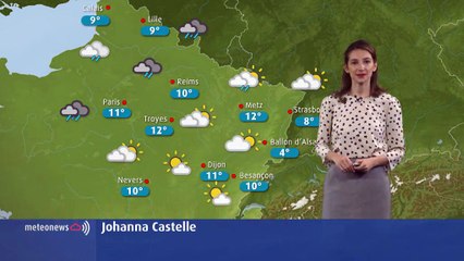 La météo de ce lundi 12 novembre en Lorraine et Franche-Comté
