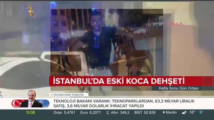 Küçükçekmece'de eski koca dehşeti