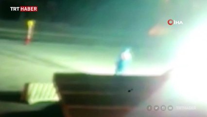 Karabük'te kesilen cezaya kızan sürücü aracını yaktı