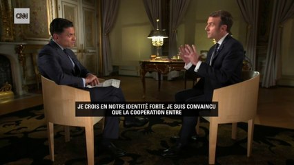 Macron sur CNN: "Les nationalistes ont une approche unilatérale basée sur la loi du plus fort"