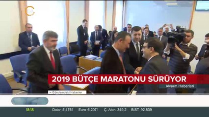 2019 bütçe maratonu sürüyor