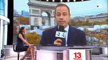 11 Novembre - Une Femen a bien approché la voiture de Donald Trump sur les Champs Elysées: la preuve en image