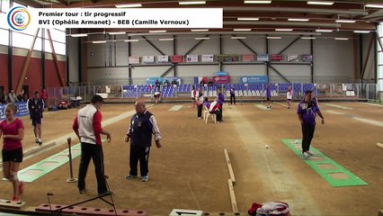 Premier tour, tir progressif, France Club Elite 1 F, J3,  Bourg-en-Bresse contre Bièvre Isère, saison 2018/2019