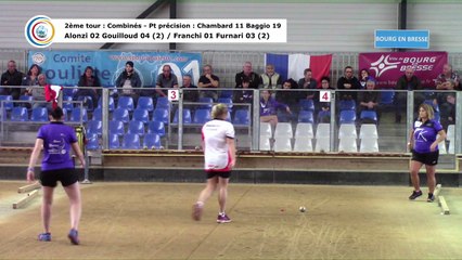 Second tour intégral, France Club Elite 1 F, J3,  Bourg-en-Bresse contre Bièvre Isère, saison 2018/2019