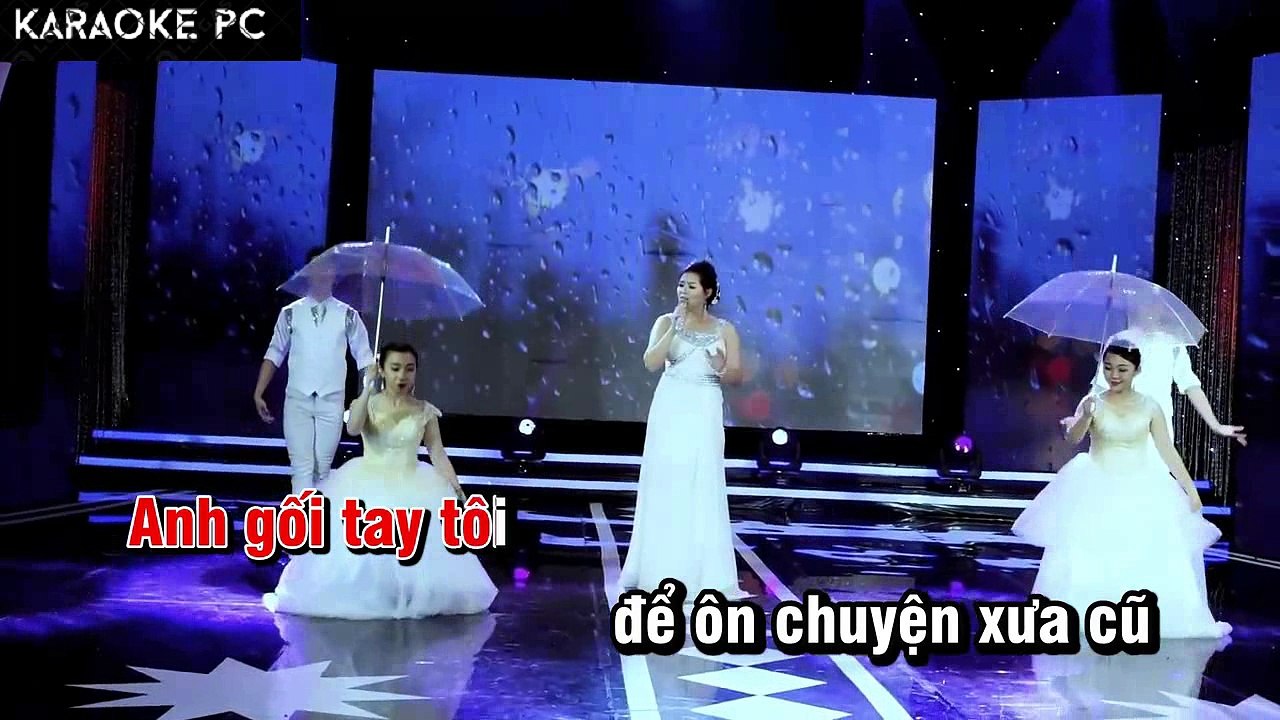 Karaoke Mưa Nửa Đêm - Triệu Trang