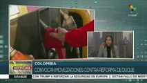 Colombia: movilizaciones en contra de la reforma tributaria