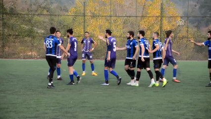 Hakem odasını polis korudu - ZONGULDAK