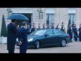 Ora News - Presidenti Meta pritet nga Macron në Pallatin Élysée