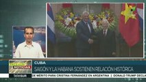 Culmina la gira por Vietnam del Pdte. de Cuba, Miguel Díaz-Canel