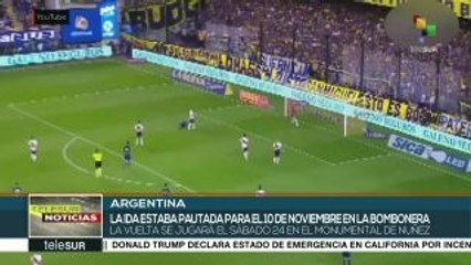 Argentina: por lluvias se suspende final de Copa Libertadores 2018