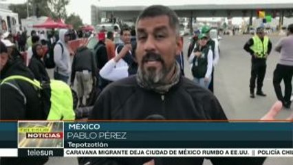 La Caravana Migrante se dirige a Querétaro