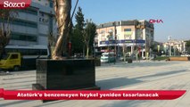 İzmir'deki Atatürk heykeli tartışmalara neden oldu