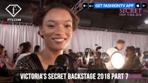 Lameka Fox Backstage Victoria's Secret Fashion Show 2018 | FashionTV | FTV