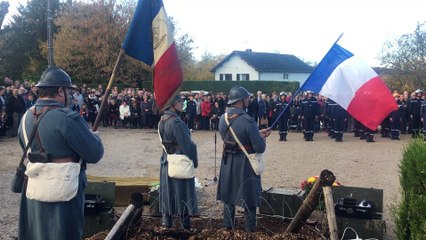 11 novembre intercommunal à Moncey (Doubs)
