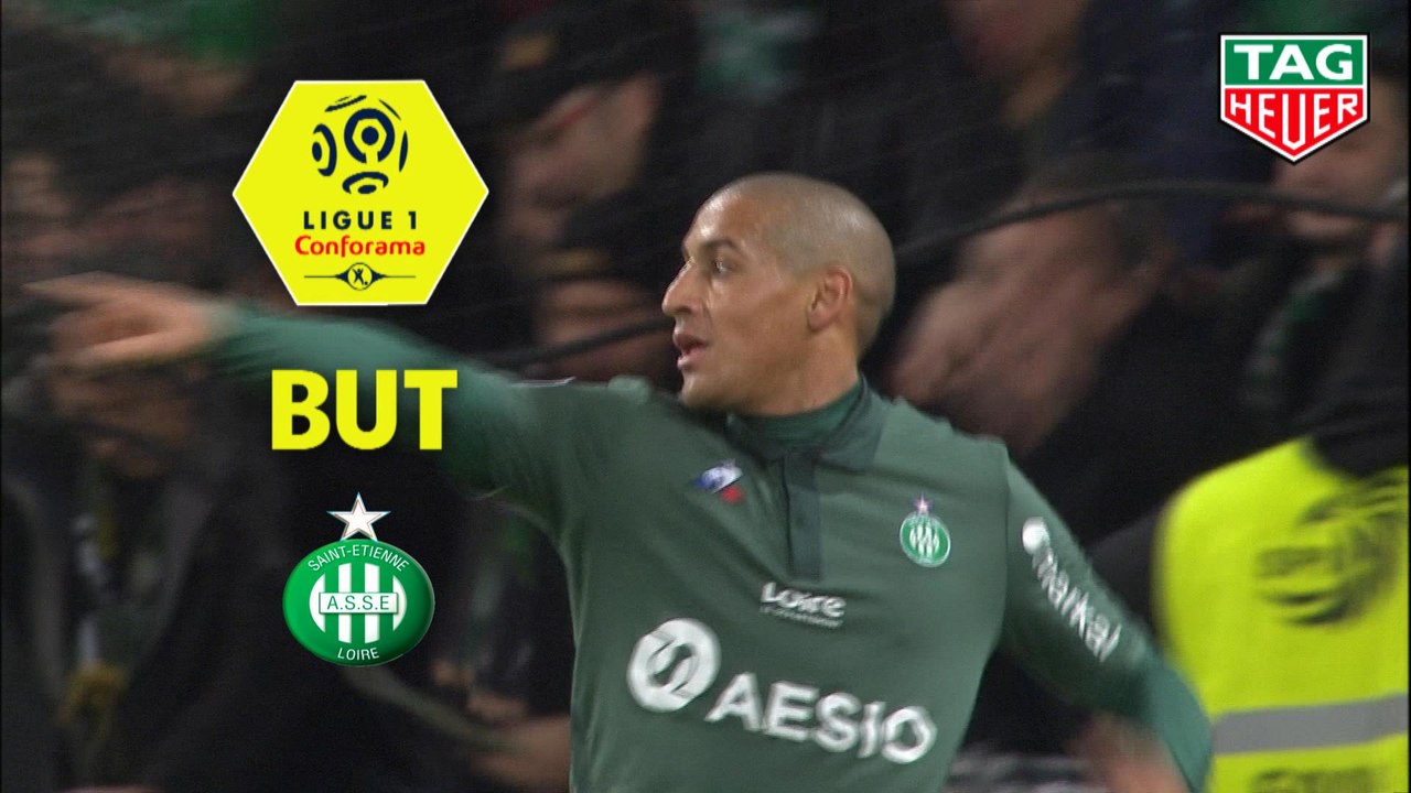 But Wahbi KHAZRI (39ème) / AS Saint-Etienne - Stade de Reims - (2-0) - (ASSE-REIMS) / 2018-19