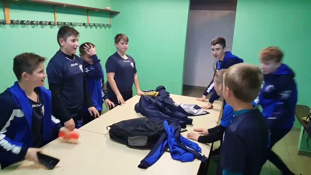 CELEBRATION DES U13 EQUIPE 1 LORS DE LA COUPE FESTIVAL U13 PITCH ET MOT DU COACH