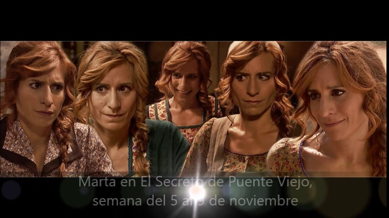 Marta en El Secreto de Puente Viejo, semana del 5 al 9 de noviembre, capítulos 1945 a 1949