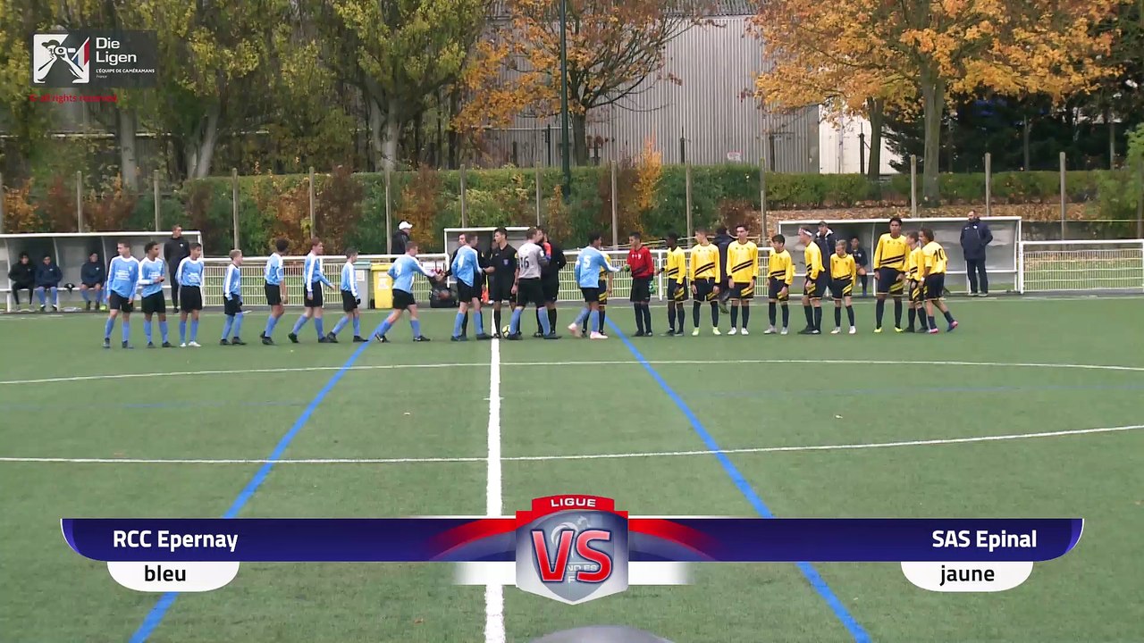 U15 Grand Est Orange : Epernay-Epinal (3-1)