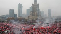 Польские ультраправые присоединились к шествию во главе с президентом
