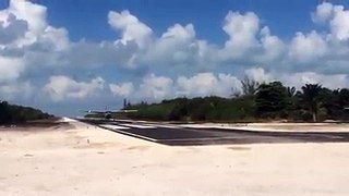 Caye Caulker airstrip ready for business. More on our upcoming issue.