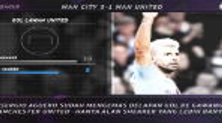 5 Things - Ketajaman Aguero Ke Gawang United Berlanjut