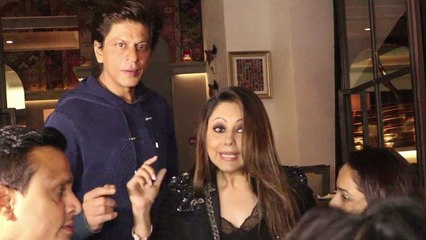 Shahrukh Khan's wife Gauri Khan shows ATTITUDE to media; Watch Video | FilmiBeat