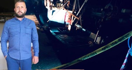 Balıkçı Teknesinde Boğazı Kesilerek Öldürüldü