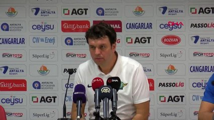 Spor Antalyaspor - Akhisarspor Maçının Ardından