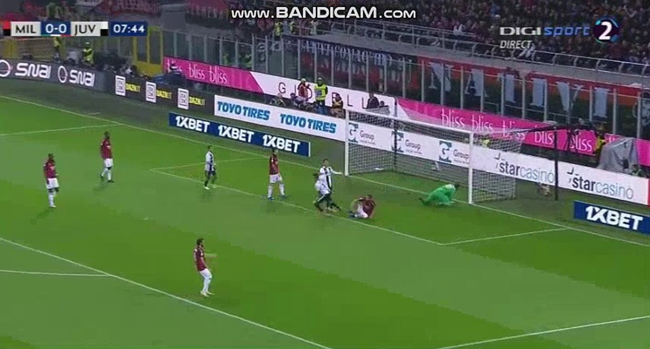 Mario Mandzukic Goal - Milan 0-1 Juventus -11.11.2018
