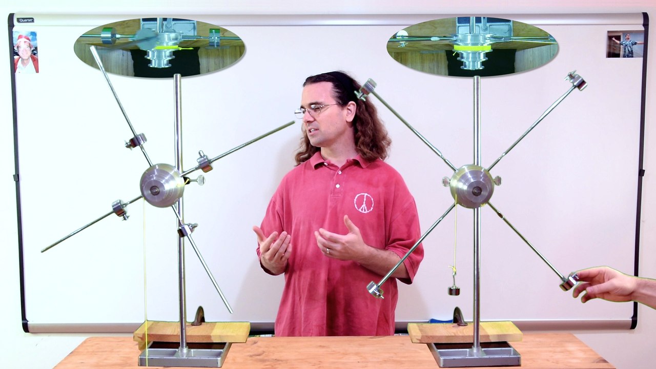 Demonstrating Rotational Inertia (or Moment of Inertia)