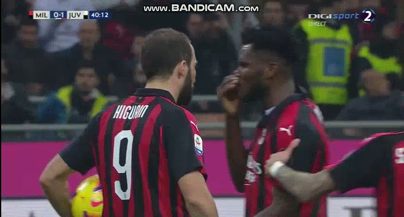 Gonzalo Higuain Missed  Penalty  - Milan 0-1 Juventus -11.11.2018