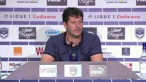 Conférence de presse Fabien Mercadal après Bordeaux / SMCaen