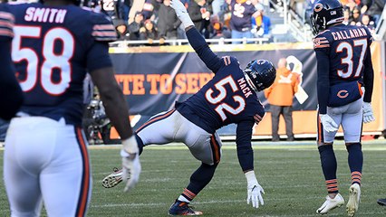 Khalil Mack bowls over O-line to sack Stafford