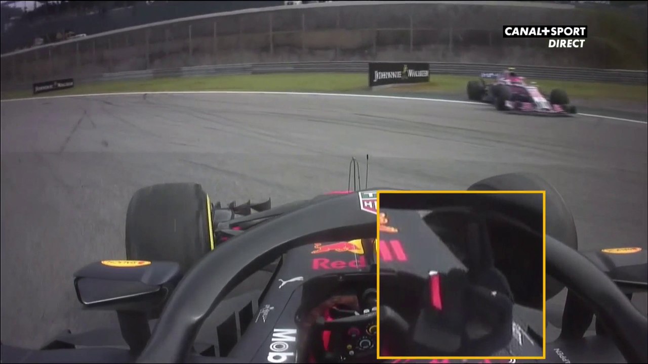 Le doigt d'honneur de Verstappen à Ocon - Vidéo Dailymotion