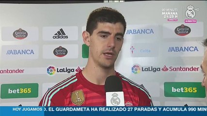 Courtois: "Hoy era importante volver a ganar fuera de casa en Liga"