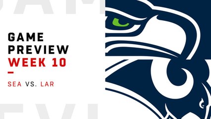Seahawks vs. Rams Week 10 preview | NFL Playbook